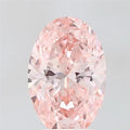 2.41ct Oval Lab Grown Diamond (Colour Fancy Vivid Pink, Clarity VS1, IGI Certified)