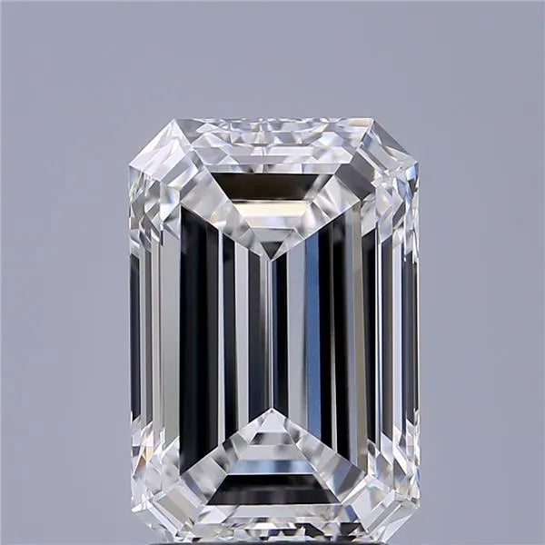 2.55ct Emerald Lab Grown Diamond (Colour E, Clarity VVS1, IGI Certified)