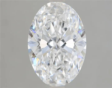 2.59ct Oval Lab Grown Diamond (Colour D, Clarity VVS1, IGI Certified)