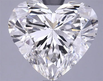 2.64ct Heart Lab Grown Diamond (Colour G, Clarity VS2, IGI Certified)