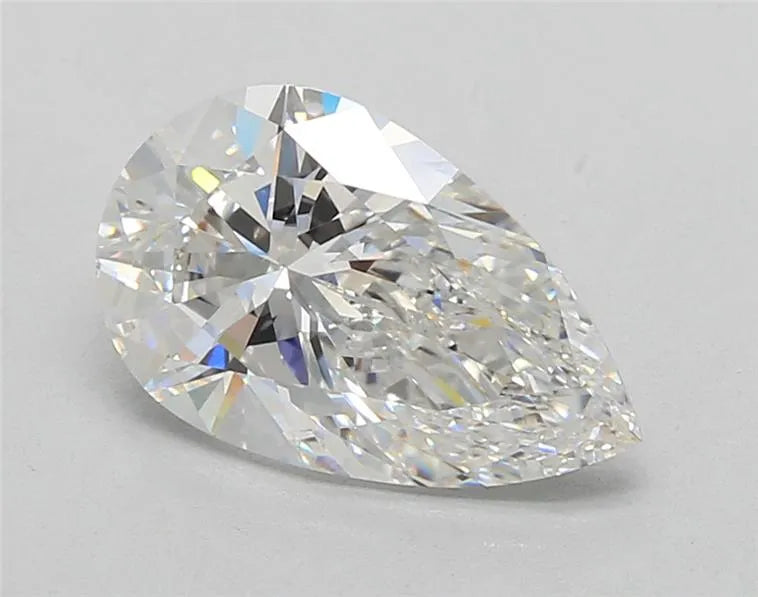 2.70ct Pear Lab Grown Diamond (Colour F, Clarity VVS2, IGI Certified)