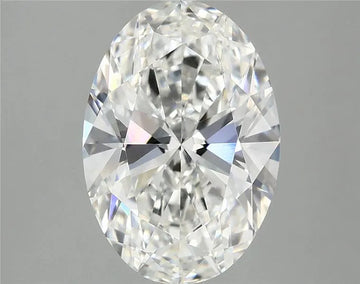 2.85ct Oval Lab Grown Diamond (Colour F, Clarity VVS2, IGI Certified)