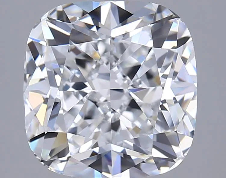 2.87ct Cushion modified Lab Grown Diamond (Colour D, Clarity VVS2, IGI Certified)