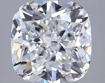 2.87ct Cushion modified Lab Grown Diamond (Colour D, Clarity VVS2, IGI Certified)