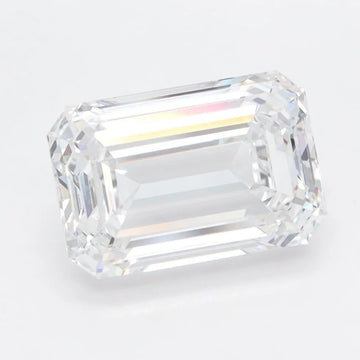 2.90ct Emerald Lab Grown Diamond (Colour D, Clarity IF, IGI Certified)