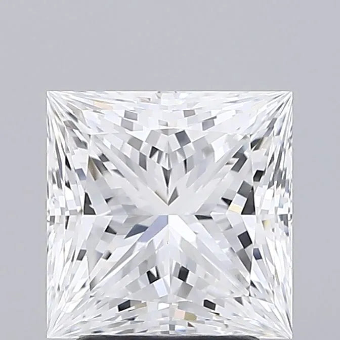 2.90ct Princess Lab Grown Diamond (Colour E, Clarity VVS2, IGI Certified)