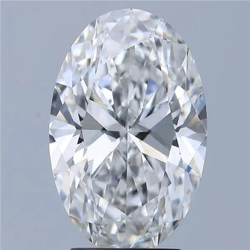 2.97ct Oval Lab Grown Diamond (Colour E, Clarity VVS1, IGI Certified)
