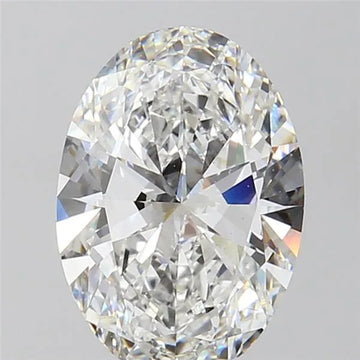2.99ct Oval Lab Grown Diamond (Colour E, Clarity VS1, IGI Certified)