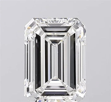 3.00ct Emerald Lab Grown Diamond (Colour E, Clarity VS2, IGI Certified)