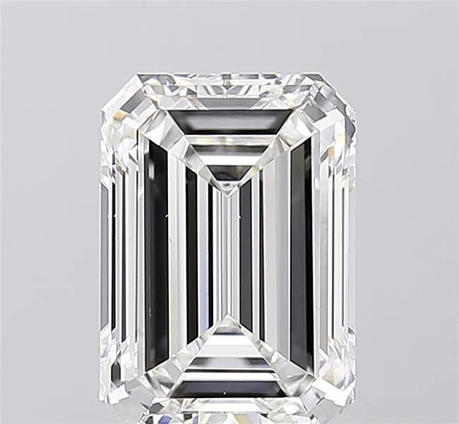 3.00ct Emerald Lab Grown Diamond (Colour E, Clarity VS2, IGI Certified)