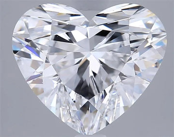 3.00ct Heart Lab Grown Diamond (Colour D, Clarity VVS2, IGI Certified)