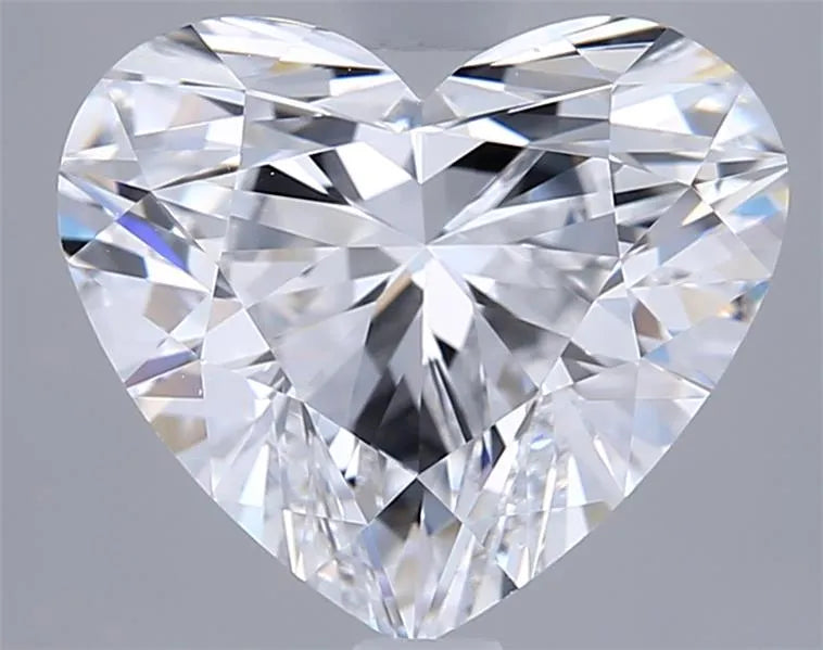 3.00ct Heart Lab Grown Diamond (Colour D, Clarity VVS2, IGI Certified)