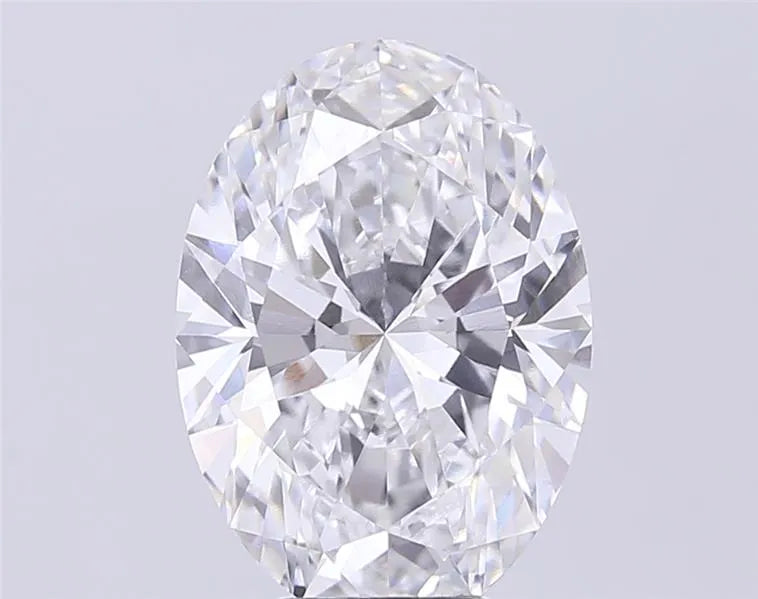 3.00ct Oval Lab Grown Diamond (Colour D, Clarity VVS1, IGI Certified)