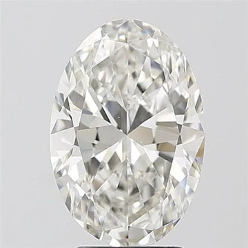 3.00ct Oval Lab Grown Diamond (Colour H, Clarity VS1, IGI Certified)