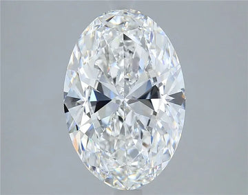 3.00ct Oval Natural Diamond (Colour E, Clarity VS2, GIA Certified)