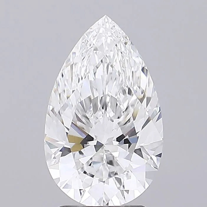 3.00ct Pear Lab Grown Diamond (Colour E, Clarity IF, IGI Certified)
