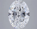 3.01ct Oval Lab Grown Diamond (Colour D, Clarity VVS2, IGI Certified)