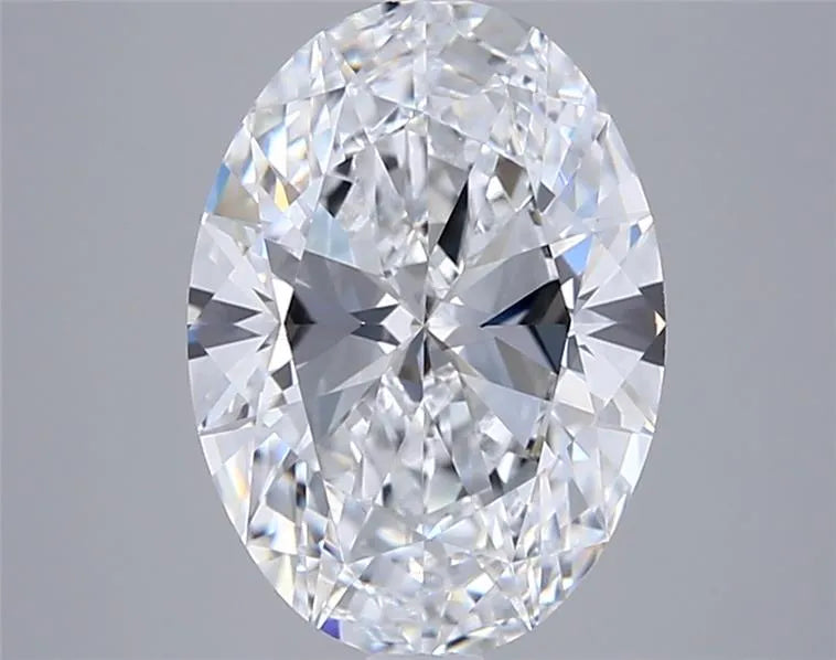 3.01ct Oval Lab Grown Diamond (Colour D, Clarity VVS2, IGI Certified)