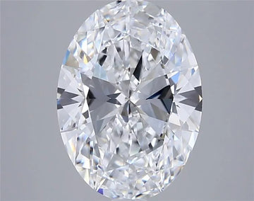 3.01ct Oval Lab Grown Diamond (Colour D, Clarity VVS2, IGI Certified)