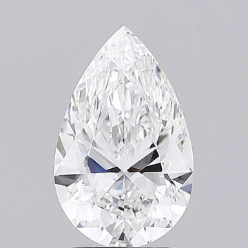 3.01ct Pear Lab Grown Diamond (Colour F, Clarity VVS2, IGI Certified)