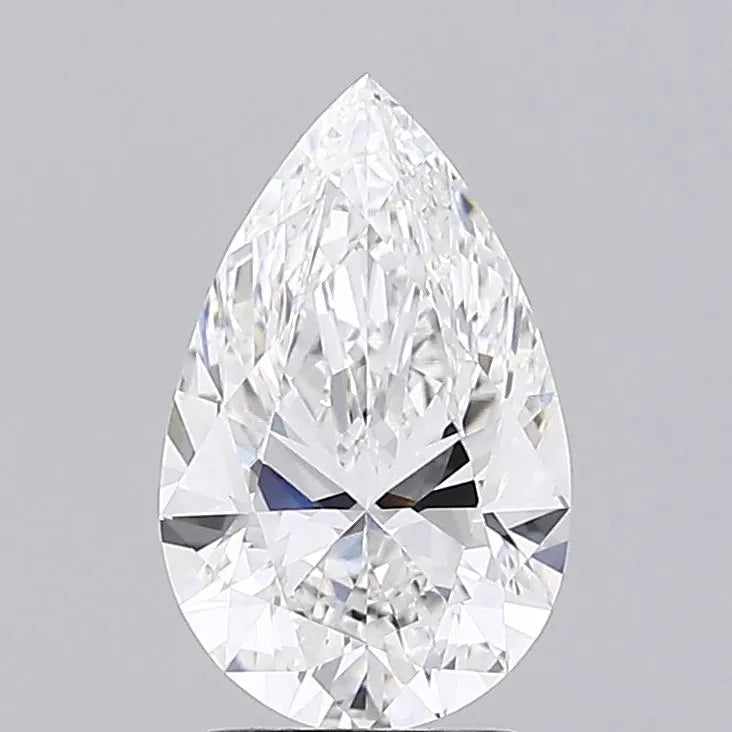 3.01ct Pear Lab Grown Diamond (Colour F, Clarity VVS2, IGI Certified)