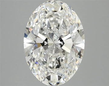 3.03ct Oval Lab Grown Diamond (Colour G, Clarity VVS2, IGI Certified)