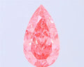 3.03ct Pear Lab Grown Diamond (Colour Fancy Vivid Pink, Clarity VS2, IGI Certified)