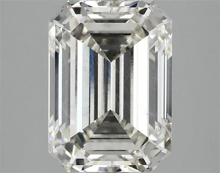 3.04ct Emerald Lab Grown Diamond (Colour H, Clarity VS2, IGI Certified)