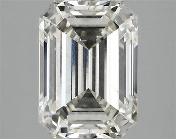 3.04ct Emerald Lab Grown Diamond (Colour H, Clarity VS2, IGI Certified)