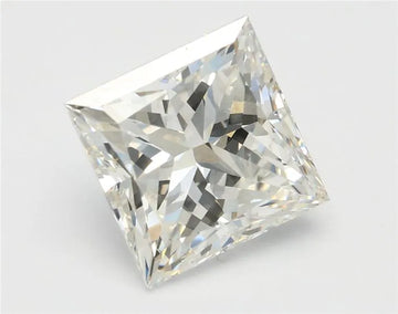 3.05ct Princess Lab Grown Diamond (Colour G, Clarity VS2, IGI Certified)