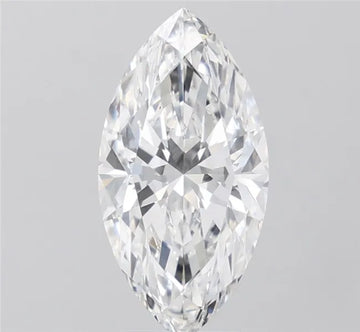 3.06ct Marquise Lab Grown Diamond (Colour F, Clarity VVS2, IGI Certified)