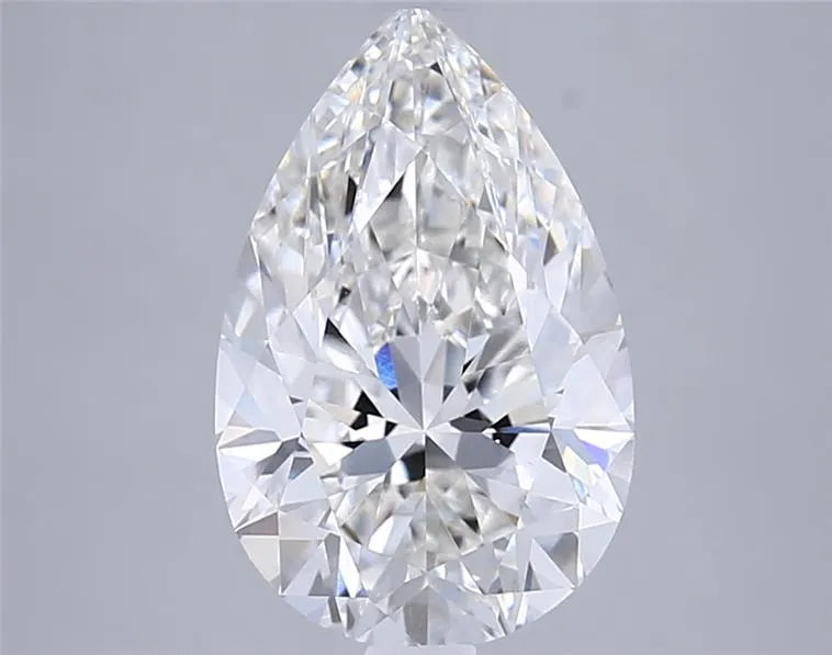 3.06ct Pear Lab Grown Diamond (Colour F, Clarity VVS1, IGI Certified)