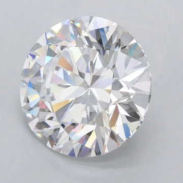 3.06ct Round Lab Grown Diamond (Colour D, Clarity FL, Cut ID, IGI Certified)