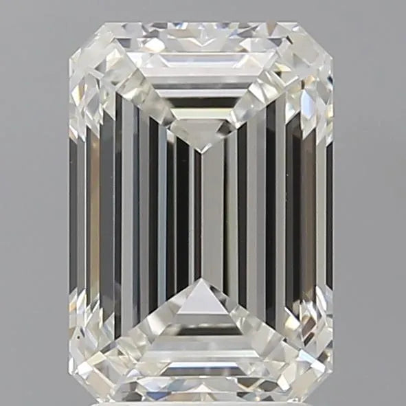 3.07ct Emerald Lab Grown Diamond (Colour G, Clarity VVS2, IGI Certified)