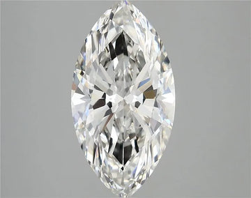 3.09ct Marquise Lab Grown Diamond (Colour G, Clarity VS1, IGI Certified)
