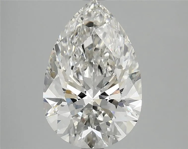 3.10ct Pear Lab Grown Diamond (Colour G, Clarity VS1, IGI Certified)