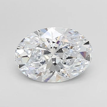 3.19ct Oval Lab Grown Diamond (Colour F, Clarity VVS1, Cut EX, IGI Certified)