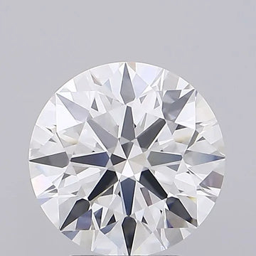 3.35ct Round Lab Grown Diamond (Colour F, Clarity VVS1, Cut EX, GIA Certified)