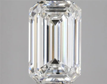 3.41ct Emerald Lab Grown Diamond (Colour E, Clarity VVS1, IGI Certified)