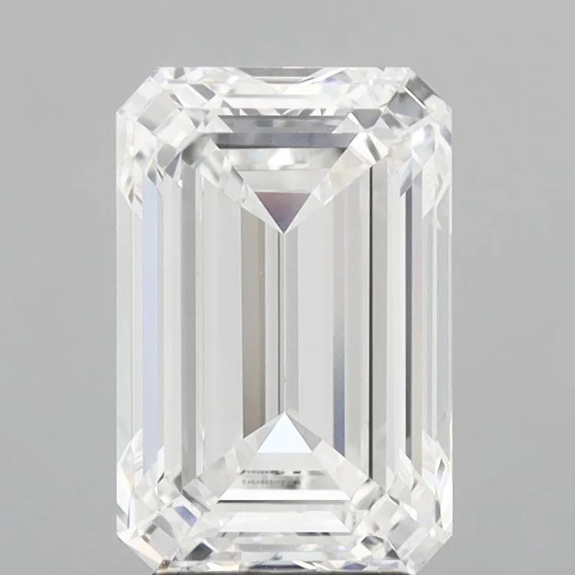3.53ct Emerald Lab Grown Diamond (Colour D, Clarity VVS1, IGI Certified)