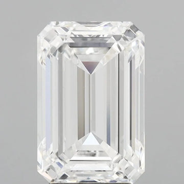 3.53ct Emerald Lab Grown Diamond (Colour D, Clarity VVS1, IGI Certified)
