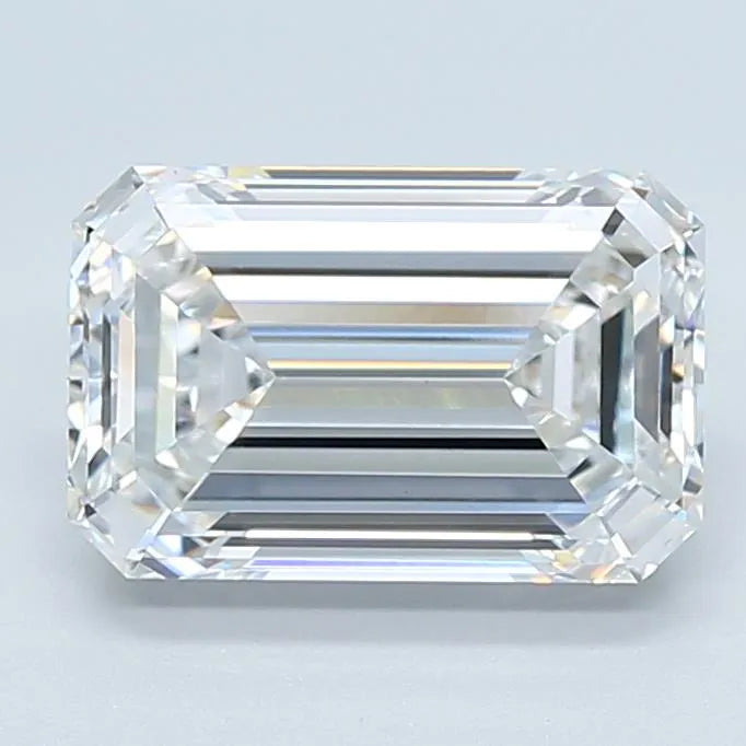 3.53ct Emerald Lab Grown Diamond (Colour F, Clarity VVS2, IGI Certified)