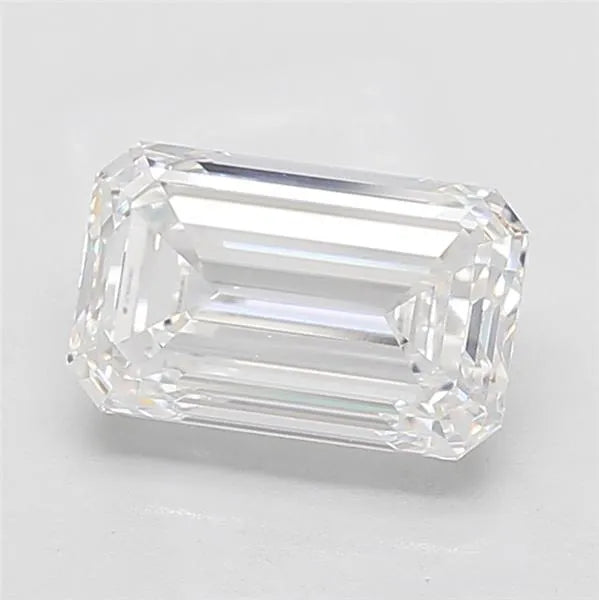 3.54ct Emerald Lab Grown Diamond (Colour D, Clarity VVS2, IGI Certified)