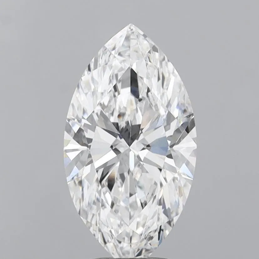 3.54ct Marquise Lab Grown Diamond (Colour D, Clarity VVS1, IGI Certified)