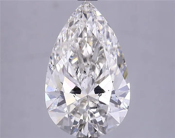 3.55ct Pear Lab Grown Diamond (Colour G, Clarity VS2, IGI Certified)