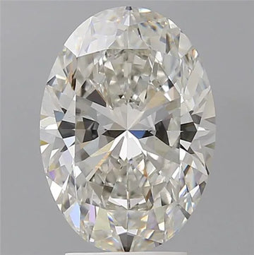 3.56ct Oval Lab Grown Diamond (Colour G, Clarity VS1, IGI Certified)