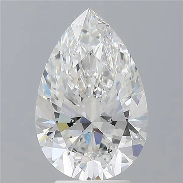3.60ct Pear Lab Grown Diamond (Colour E, Clarity VS1, IGI Certified)
