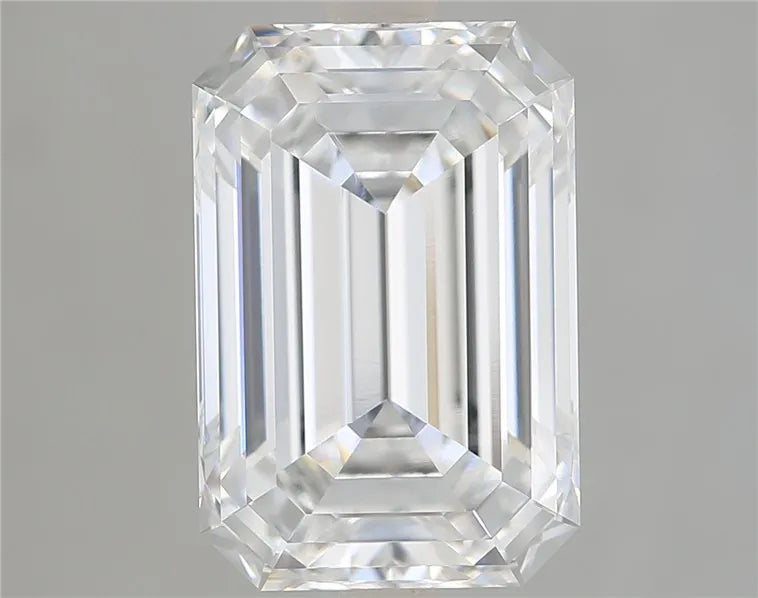 3.64ct Emerald Lab Grown Diamond (Colour D, Clarity VVS1, IGI Certified)