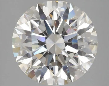 3.87ct Round Lab Grown Diamond (Colour F, Clarity VS2, Cut EX, IGI Certified)