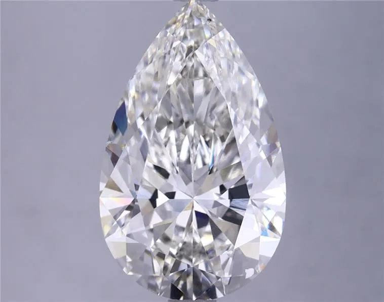 3.97ct Pear Lab Grown Diamond (Colour G, Clarity VS2, IGI Certified)